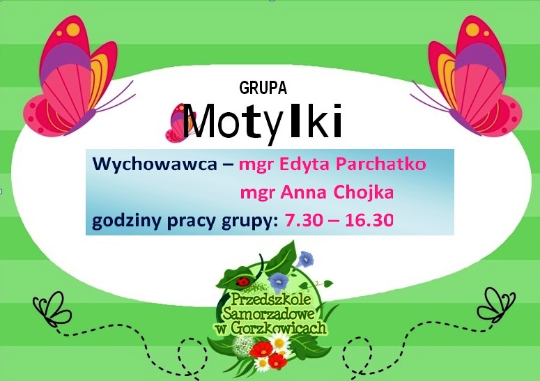 Logo grupy Motylki