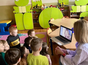 Udział dzieci z Przedszkola Samorządowego w Gorzkowicach w Programie oświatowym - Mali Wielcy Odkrywcy
