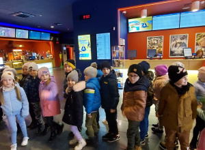 Wyjazd przedszkolaków do kina