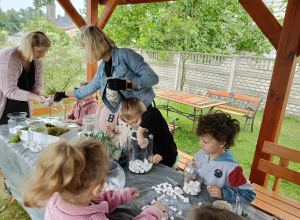 Warsztaty Muchomorków pn:"Las w słoiku"