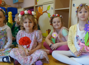 Powitanie Wiosny w Przedszkolu Samorządowym w Gorzkowicach.