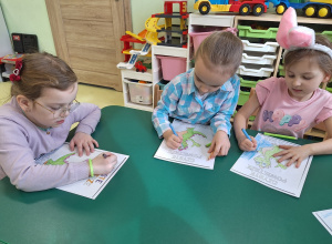 „Czyste powietrze wokół nas” realizacja programu w Przedszkolu Samorządowym w Gorzkowicach.