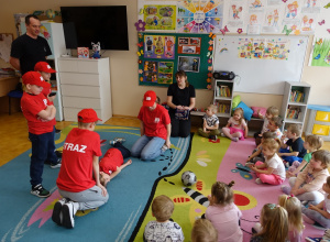 Dziecięca i Młodzieżowa Drużyna Pożarnicza w przedszkolu