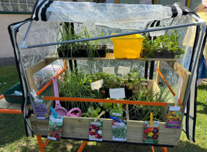 Zakładamy wiosenny ogródek! Zajęcia przyrodnicze w Przedszkolu Samorządowym w Gorzkowicach.