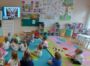 „Misia Basia i wielka scena” – realizacja Ogólnopolskiego Projektu Edukacyjnego w grupie Motylki.