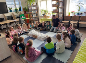 Warsztaty "Słoneczek" w Gminnej Bibliotece Publicznej w Gorzkowicach