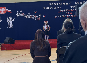 Sukces w powiatowym konkursie patriotycznym „Śpiewajmy dla Niepodległej”.