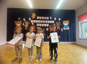 Dzień Pluszowego Misia w Przedszkolu Samorządowym w Gorzkowicach.