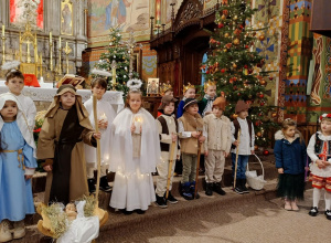 Jasełka bożonarodzeniowe w Kościele Parafialnym w Gorzkowicach