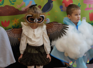 Powitanie wiosny w Przedszkolu Samorządowym w Gorzkowicach.