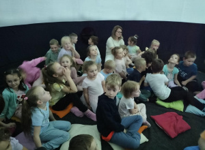 Kino sferyczne w naszym przedszkolu