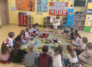 Tydzień dobrych relacji. Realizacja zajęć w grupie Stokrotki.